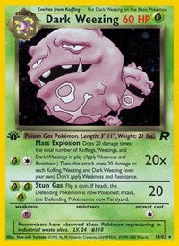 Dark Weezing (14) - Team Rocket - 14/82