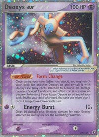 Deoxys ex (Normal Forme) - EX Deoxys - 97/107
