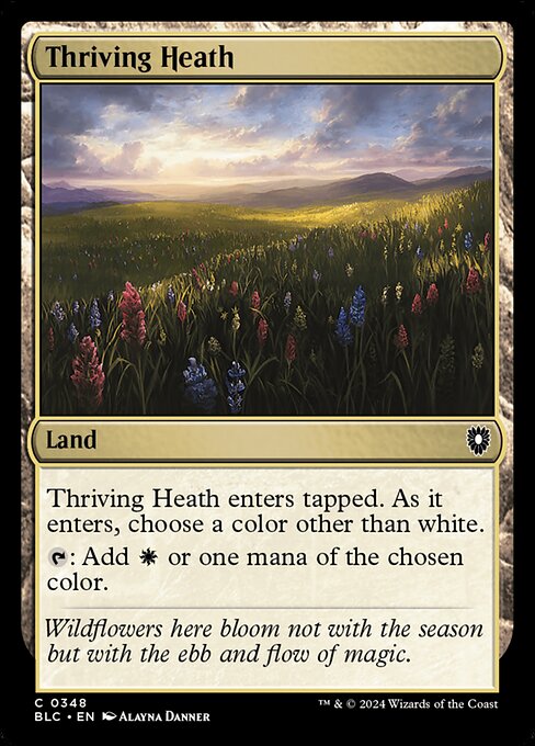 Thriving Heath - Bloomburrow Commander - 348