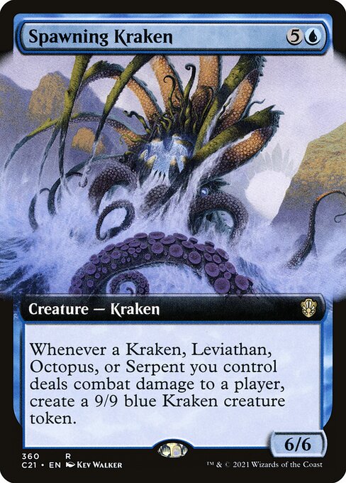 Spawning Kraken - Commander 2021 - 360