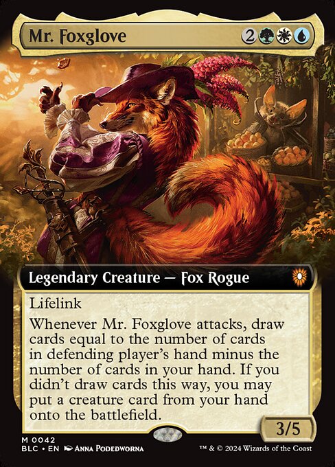 Mr. Foxglove - Bloomburrow Commander - 42