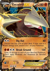 Excadrill EX - Legendary Treasures - 82/113