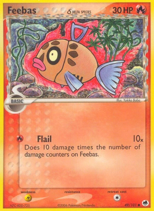 Feebas (Delta Species) (49/101) (DF)