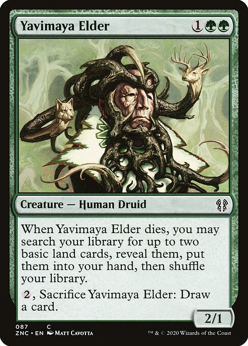 Yavimaya Elder - Zendikar Rising Commander - 87