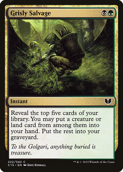 Grisly Salvage - Commander 2015 - 222