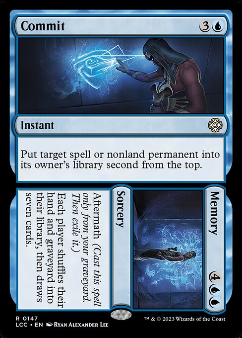 Commit // Memory - The Lost Caverns of Ixalan Commander - 147