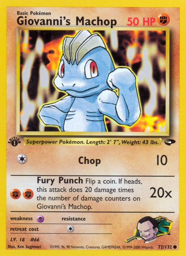 Giovanni's Machop (072/132) (G2)