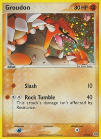 Groudon - 005/106 - EX Emerald - 5/106