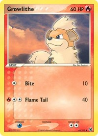 Growlithe - EX FireRed & LeafGreen - 64/112