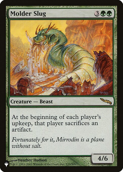 Molder Slug - The List - MRD-125