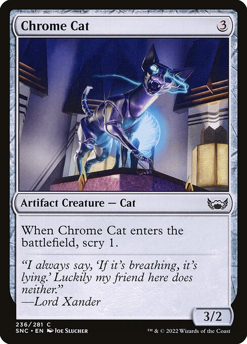 Chrome Cat - Streets of New Capenna - 236