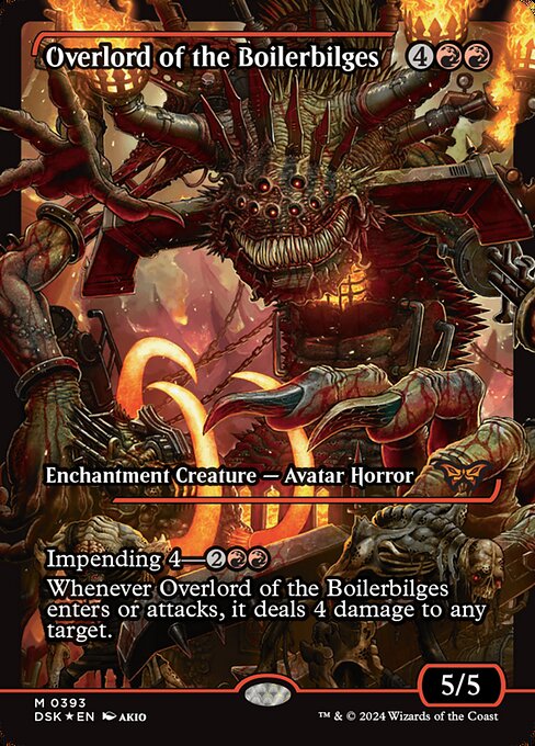 Overlord of the Boilerbilges - Duskmourn: House of Horror - 393