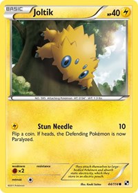 Joltik (44) - Black and White - 44/114