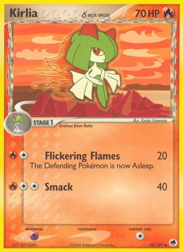 Kirlia (Delta Species) (33/101) (DF)
