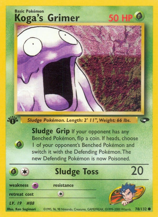 Koga's Grimer (078/132) (G2)