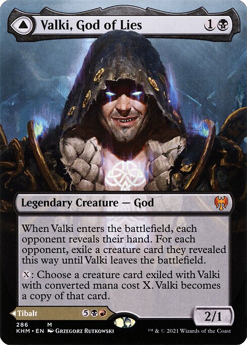 Valki, God of Lies // Tibalt, Cosmic Impostor - Kaldheim - 286