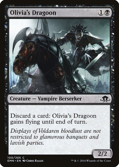 Olivia's Dragoon - Eldritch Moon - 100