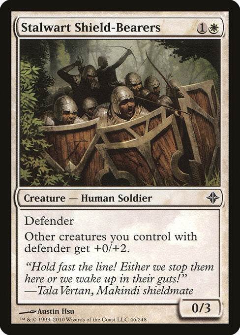 Stalwart Shield-Bearers - Rise of the Eldrazi - 46