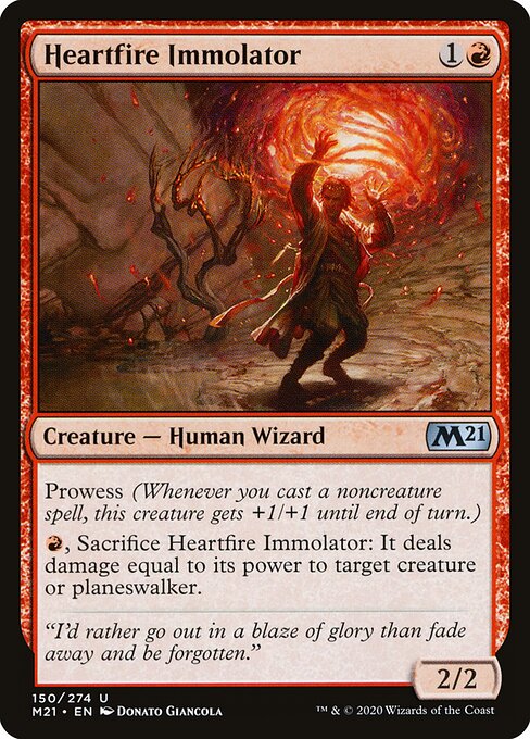 Heartfire Immolator - Core Set 2021 - 150