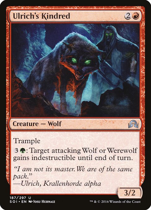 Ulrich's Kindred - Shadows over Innistrad - 187