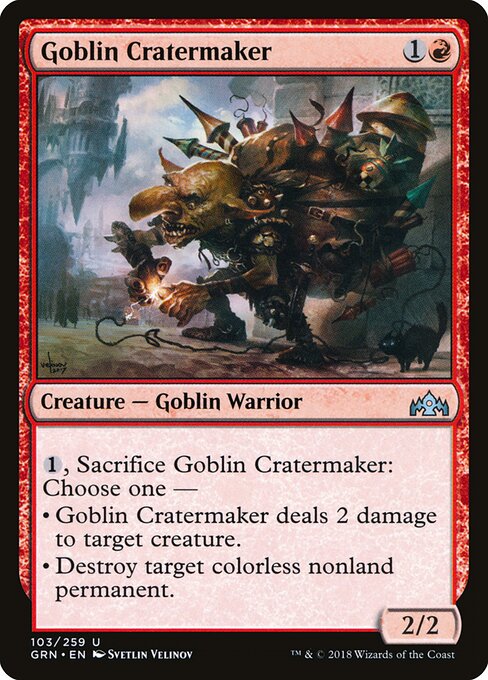 Goblin Cratermaker - Guilds of Ravnica - 103