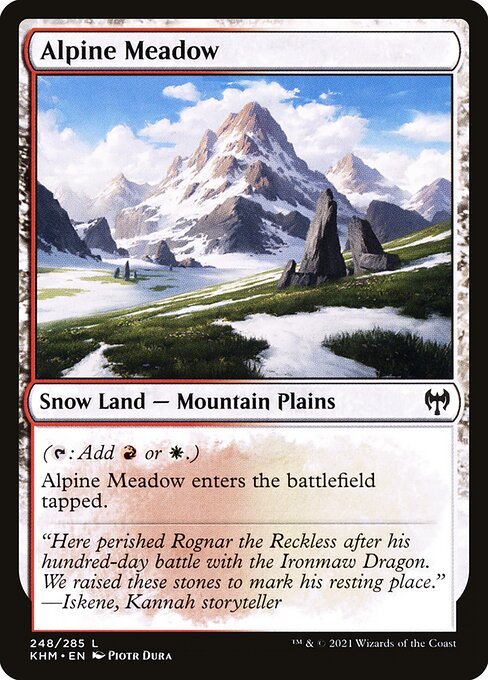 Alpine Meadow - Kaldheim - 248
