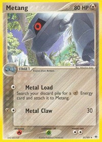 Metang - 21/101 - EX Hidden Legends - 21/101