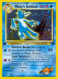 Misty's Golduck - Gym Challenge - 012/132