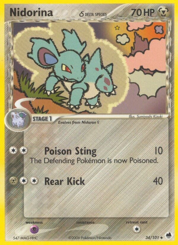 Nidorina (Delta Species) (34/101) (DF)