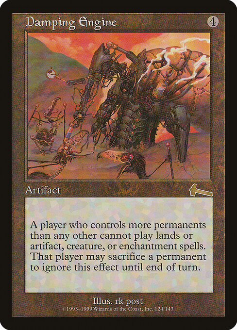 Damping Engine - Urza's Legacy - 124