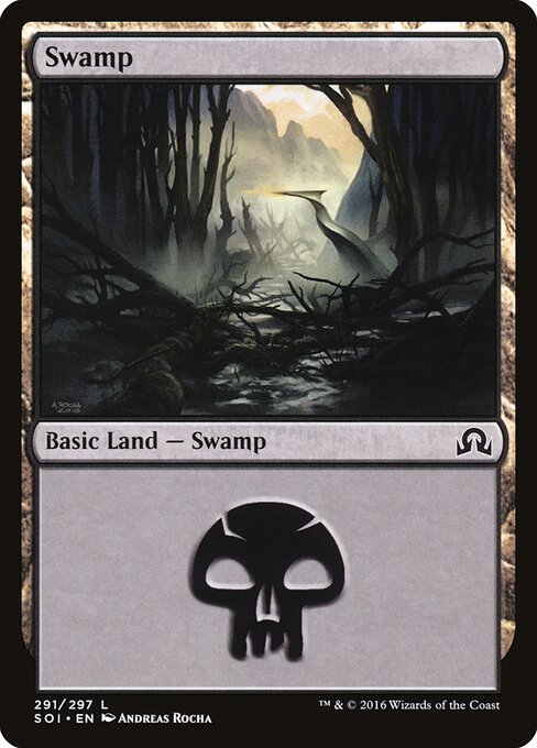 Swamp - Shadows over Innistrad - 291