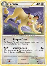Persian - HeartGold SoulSilver - 27/123
