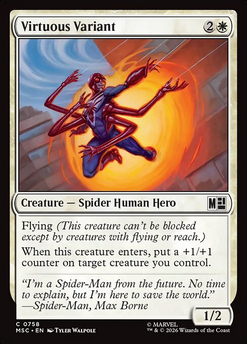 Virtuous Variant - Marvel Super Heroes Commander - 758