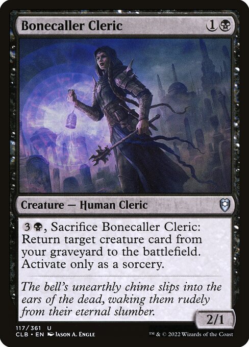 Bonecaller Cleric - Commander Legends: Battle for Baldur's Gate - 117