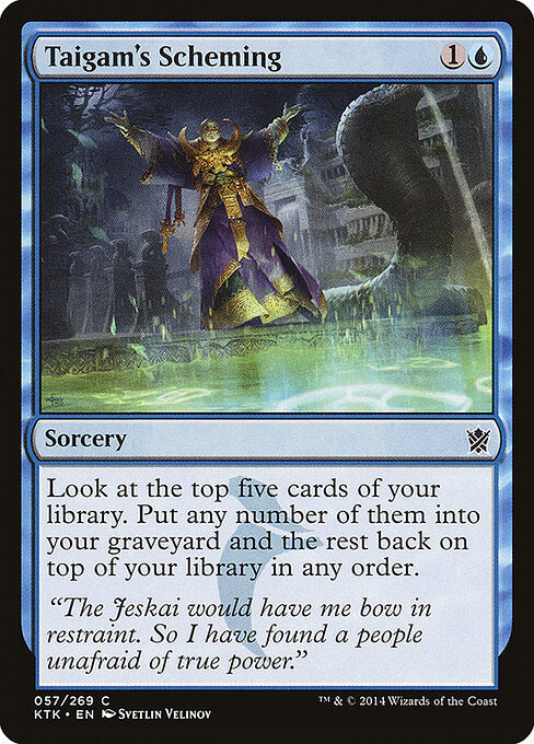 Taigam's Scheming - Khans of Tarkir - 57