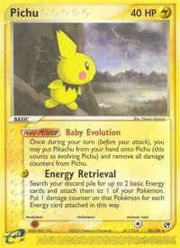 Pichu - EX Sandstorm - 20/100