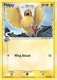 Pidgey (Delta Species) (77/110) (HP)