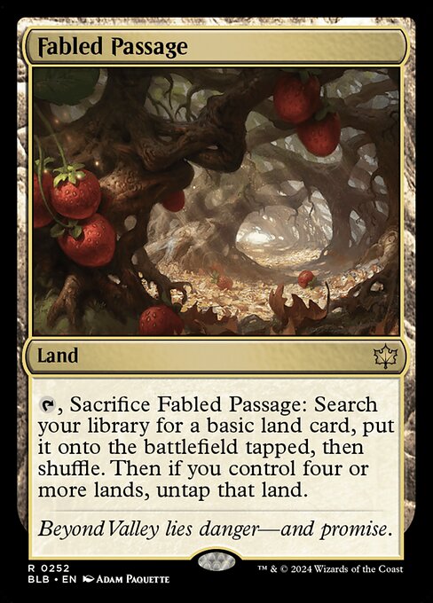 Fabled Passage - Bloomburrow - 252