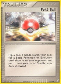 Poke Ball - EX Crystal Guardians - 82/100