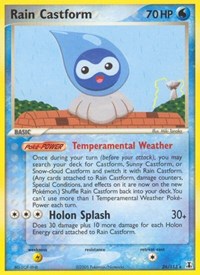 Rain Castform - EX Delta Species - 26/113