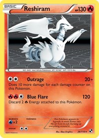 Reshiram - Black and White - 26/114