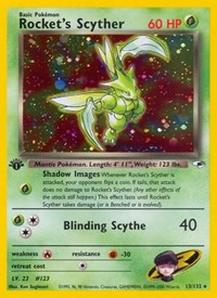 Rocket's Scyther - Gym Heroes - 013/132