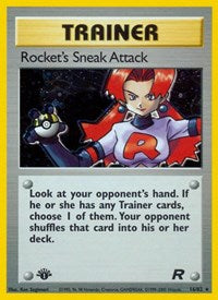 Rocket's Sneak Attack (16) - Team Rocket - 16/82