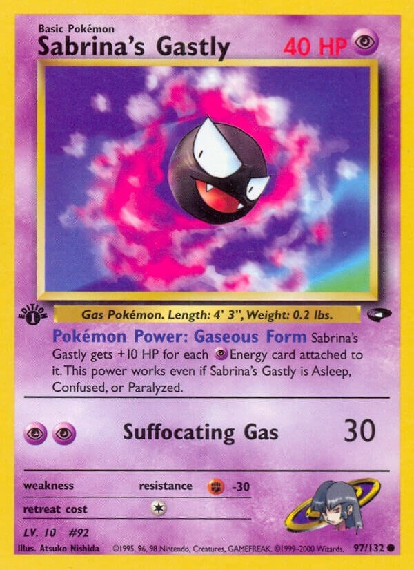 Sabrina's Gastly (97) (097/132) (G2)