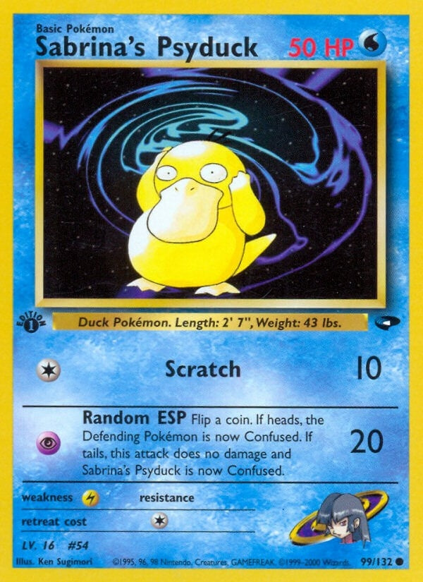 Sabrina's Psyduck (099/132) (G2)