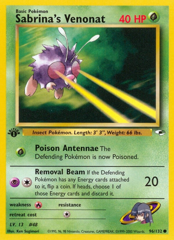 Sabrina's Venonat (096/132) (G1)