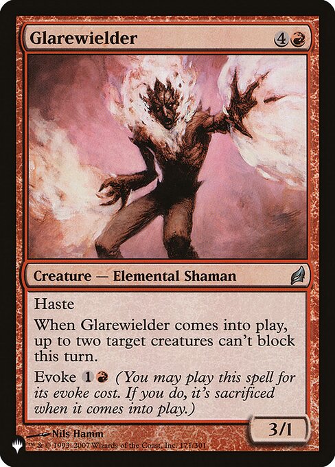 Glarewielder - The List - LRW-171