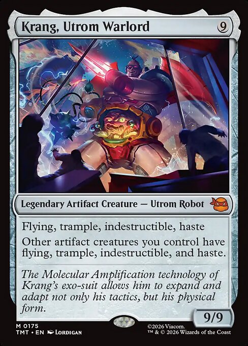 Krang, Utrom Warlord - Teenage Mutant Ninja Turtles - 175