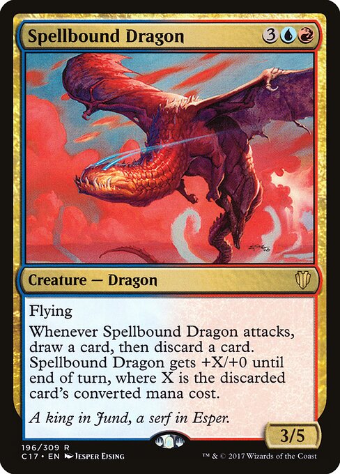 Spellbound Dragon - Commander 2017 - 196