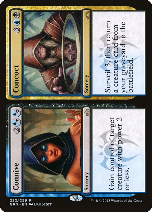 Connive // Concoct - Guilds of Ravnica - 222